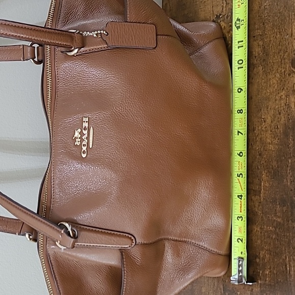 Coach Tan Leather Tote Bag with Dust Bag - Picture 4 of 16